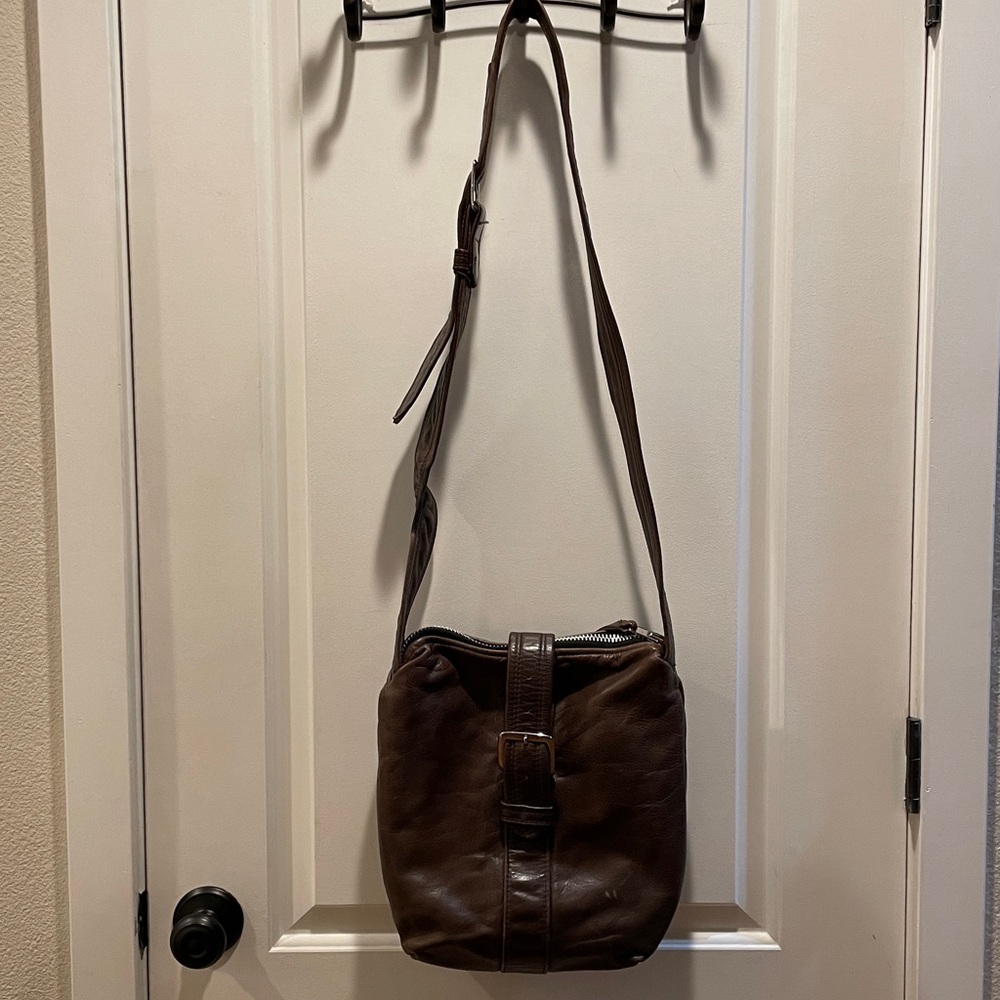 Satchel Savannah leather crossbody bag